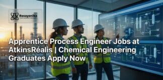 Chemical Engineering Jobs at AtkinsRéalis | Apply for Apprentice Role Apprentice Process Engineer Jobs at AtkinsRéalis | Chemical Engineering Graduates Apply Now