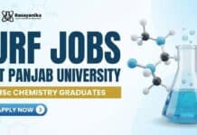 MSc Chemistry Jobs at Panjab University | Apply Now JRF Jobs at Panjab University | Apply Now