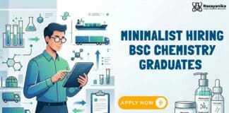 Chemistry Careers: Minimalist Hiring BSc Chemistry Graduates