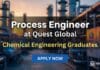 Quest Global Careers: Process Engineer | Chemical Engineering Graduates Apply Now