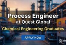Quest Global Careers: Process Engineer | Chemical Engineering Graduates Apply Now