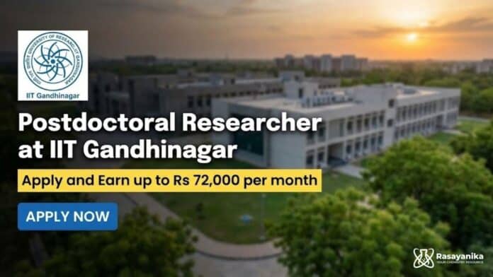 IIT Gandhinagar Recruitment: Postdoctoral Researcher | Govt Fellowship Apply Now IIT Gandhinagar Recruitment: Postdoctoral Researcher | Govt Fellowship Apply Now