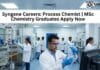 Syngene Careers: Process Chemist | MSc Chemistry Graduates Apply Now