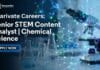 Hybrid Content Analyst Jobs at Clarivate | Chemistry Apply Now Clarivate Careers: Content Analyst | Medicinal Chemistry Graduates Apply Now