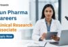 Sun Pharma Careers: Clinical Research Associate | Apply Now 
