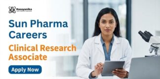 MSc Chemistry Jobs at Sun Pharma | Apply Now for CRA Role Sun Pharma Careers: Clinical Research Associate | Apply Now