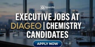 Executive Jobs at Diageo | Chemistry Candidates | Apply Now