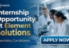 Internship Opportunity at Element Solutions | Chemistry Grad Apply