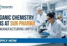 Sun Pharma is hiring Organic Chemistry Graduates for Officer Role | Apply Now Organic Chemistry Jobs at Sun Pharma | Apply for Officer Role