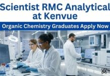 Scientist RMC Analytical Jobs at Kenvue Mumbai | MSc Chemistry Jobs 2026 Scientist Jobs at Kenvue | Chemistry Candidates Apply Now