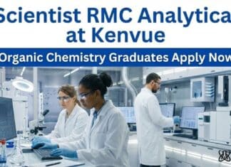 Scientist RMC Analytical Jobs at Kenvue Mumbai | MSc Chemistry Jobs 2026 Scientist Jobs at Kenvue | Chemistry Candidates Apply Now