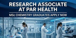 Research Associate Jobs at Par Health | Chemistry Grads Apply