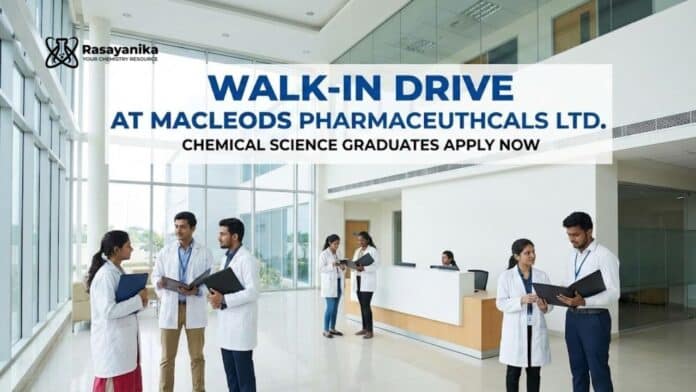 Quality Control Jobs | Macleods Walk-In Drive 2026 | Apply Now Quality Control Jobs | Macleods Walk-In Drive 2026 | Apply Now