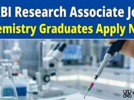 NABI Recruitment 2026 | Research Associate Jobs | PhD Chemistry Graduates Apply Now