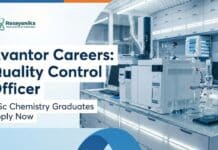 Avantor Careers: Quality Control Officer | MSc Chemistry Graduates Apply Now