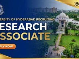 University of Hyderabad Recruitment – Research Associate Job | Apply Now 