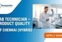 IFF Careers: Lab Technician Vacancy | BSc Chemistry Graduates Apply Now