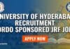 DRDO Sponsored JRF Govt Job 2026 at University of Hyderabad for MSc Chemistry – Apply Now University of Hyderabad Recruitment: DRDO Sponsored JRF Job