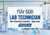 TUV SUD Hiring Freshers MSc Chemistry Graduates | Apply Now TUV SUD Careers: Lab Technician Fresher Job | Apply Now