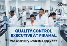 Piramal is Hiring MSc Chemistry Graduates | Apply Now for QC Roles Piramal Careers: Quality Control Executive | MSc Chemistry Graduates Apply Now