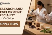 mCaffeine Hiring BSc & MSc Chemistry for R&D Executive Role, Apply Now mCaffeine Careers: R&D Job Opportunity in Mumbai | MSc Chemistry Graduates Apply Now