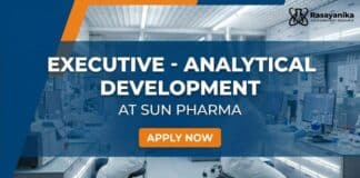 Sun Pharma is Hiring Analytical R&D Job | Apply Now Analytical Job at Sun Pharma | MSc Chemistry Apply Now