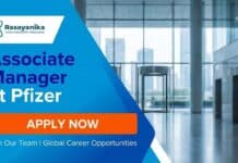 Chemical Engineering Job at Pfizer | Apply for Associate Manager Pfizer Career: Associate Manager | Chemical Engineering Graduates Apply Now