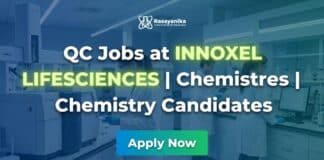 QC Jobs at Innoxel Lifesciences | Candidates Attend the Walk-In 