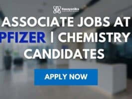Associate Jobs at Pfizer | Chemistry Candidates | Apply Now
