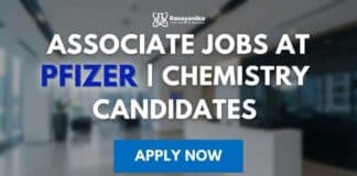 Chemical Engg Associate Jobs at Pfizer, Apply Now Associate Jobs at Pfizer | Chemistry Candidates | Apply Now