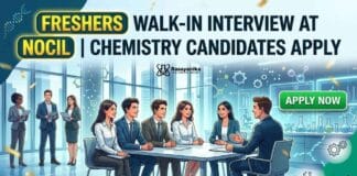 NOCIL Recruitment 2026: Freshers BSc Chemistry Attend Walk-in Interview Freshers Walk-In Interview at NOCIL | Chemistry Candidates Apply