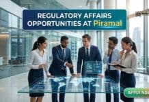 Regulatory Affairs Jobs at Piramal |  Chemistry Grads | Apply Now