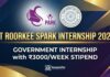 IIT Roorkee SPARK Internship 2026 – Government Internship with ₹3000/Week Stipend Government Internship at IIT Roorkee | Chemistry Graduates Apply