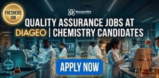 Quality Assurance Jobs at Diageo | Chemistry Candidates Apply