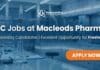 QC Jobs at Macleods Pharma | Chemistry Candidates Apply Now