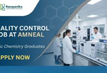 Quality Control Job at Amneal | MSc Chemistry Graduates Apply Now