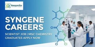 Syngene is Hiring Associate Scientist Job Bangalore | Apply Now Syngene Careers: Scientist Job | Chemistry Graduates Apply Now