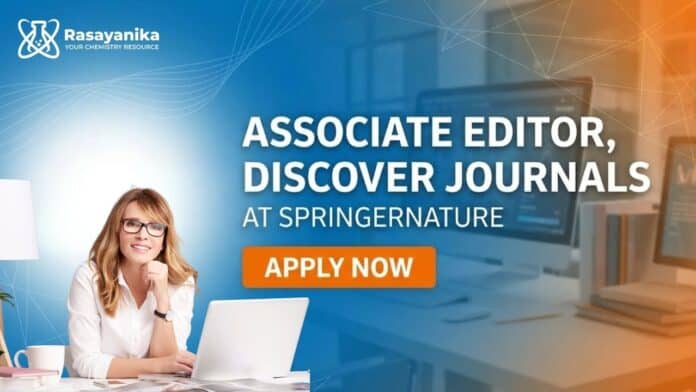 Springer Nature Careers: Associate Editor | MSc Chemistry Graduates Apply Now Springer Nature Careers: Associate Editor | MSc Chemistry Graduates Apply Now