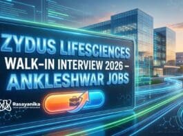 Apprenticeship Opportunity at Zydus LifeSciences | Chemistry Candidates Apply Now