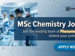 MSc Chemistry Jobs at Phenomenex | Chemistry Candidates Apply 