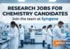 Research Jobs at Syngene | Chemistry Candidates Apply Now 