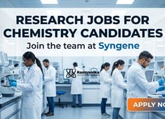 Syngene Hiring Research Investigator in Bangalore – Apply Now Research Jobs at Syngene | Chemistry Candidates Apply Now