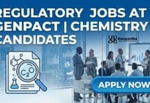 Lead Associate – Regulatory Affairs at Genpact | Build a Future-Ready Career Regulatory Jobs at Genpact | Chemistry Candidates | Apply Now