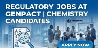 Lead Associate – Regulatory Affairs at Genpact | Build a Future-Ready Career Regulatory Jobs at Genpact | Chemistry Candidates | Apply Now