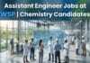 Assistant Engineer Jobs at WSP | Chemistry Candidates Apply