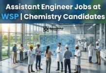 Assistant Engineer Jobs at WSP | Chemistry Candidates Apply