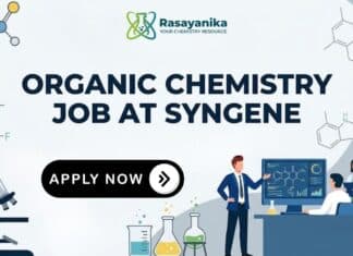 Syngene is Hiring Senior Principal Investigator | Organic Chemistry Graduates Apply Now Organic Chemistry Job at Syngene | Apply Now for Senior Principal Investigator