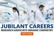 Organic Chemistry Job at Jubilant | Apply Now for Research Associate Jubilant Careers: Research Associate | Organic Chemistry Graduates Apply Now