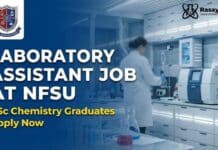 Government Vacancy for BSc Chemistry Graduates at NFSU | Apply Now for Laboratory Assistant Role Laboratory Assistant Job at NFSU | BSc Chemistry Graduates Apply Now
