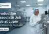 Lupin is hiring MSc Chemistry Graduates | Apply For Production Associate Role MSc Chemistry Job at Lupin | Apply for Production Associate Role